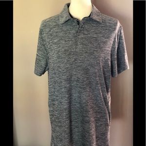 Layer 8 men polo spandex shirt in M